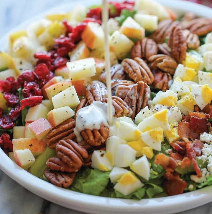 Chicken harvest Cobb salad