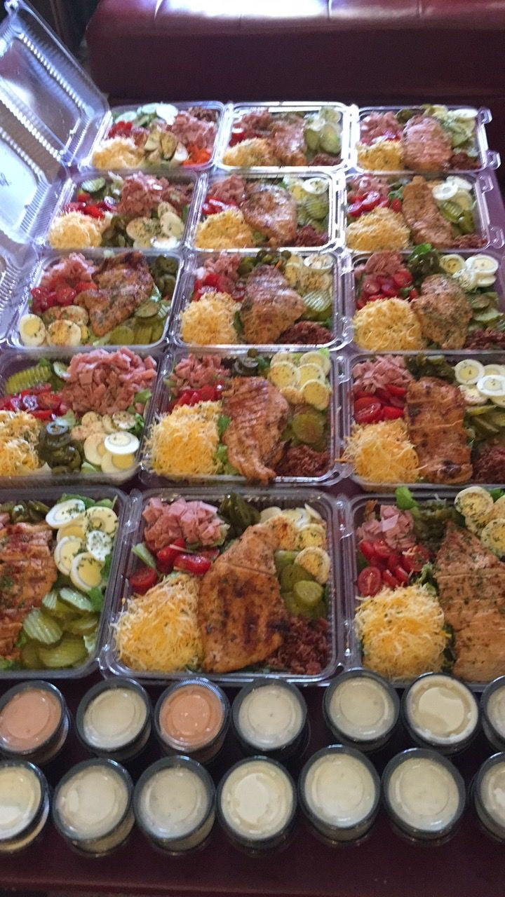 Loaded Salads with Chicken